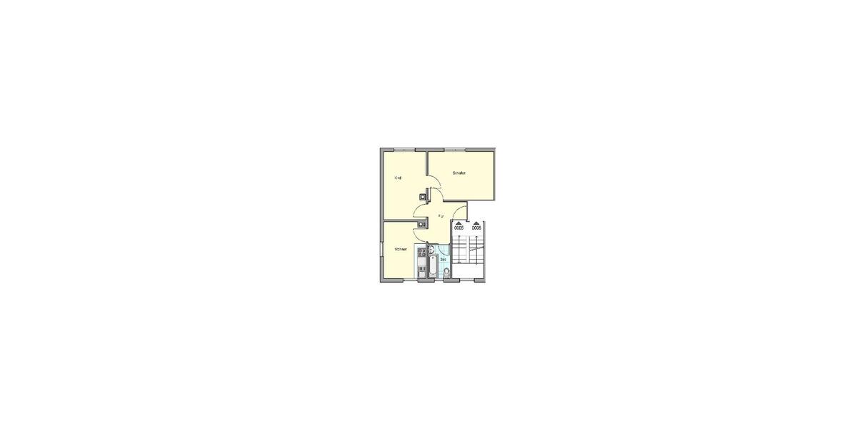 Etagenwohnung Esslingen am Neckar Hegensberg - 2 Zimmer, 54 m&sup2;, 535&euro; | Angebot:25960096