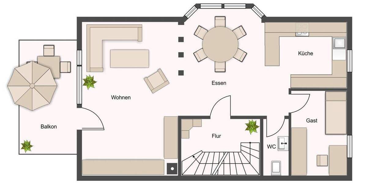 Doppelhaushälfte Remshalden-Geradstetten Geradstetten - 5 Zimmer, 148 m&sup2;, 595.000&euro; | Angebot:25776405