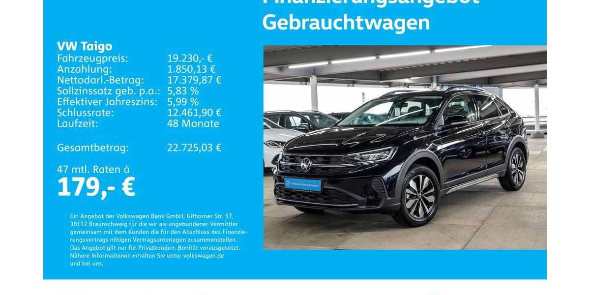 VW Taigo 21.007 km 19.230 &euro; Stuttgart-Wangen 70188