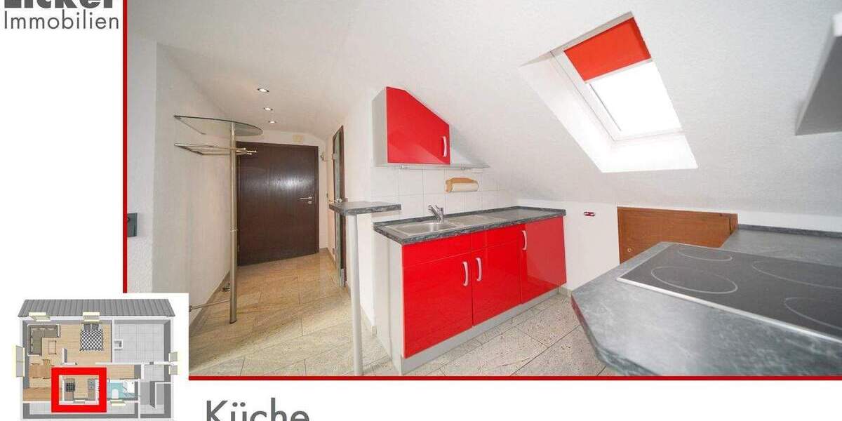 Etagenwohnung Waiblingen - 1 Zimmer, 29 m&sup2;, 98.000&euro; | Angebot:25773326