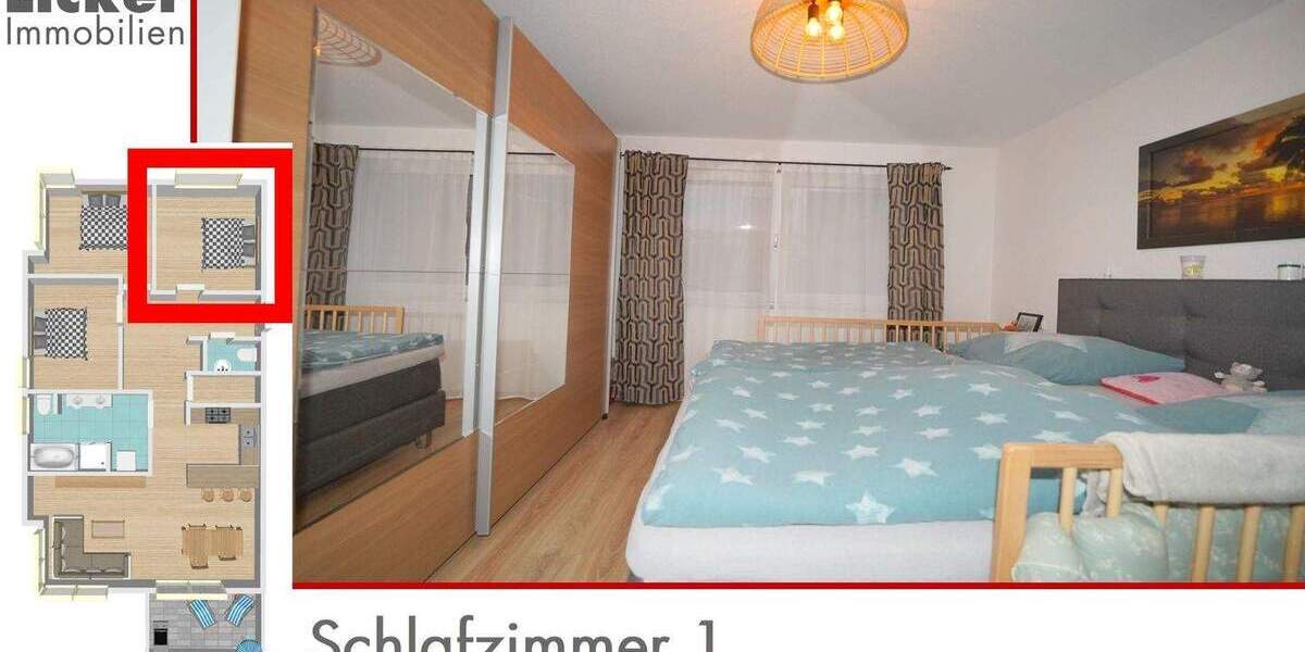 Etagenwohnung Schwaikheim - 4 Zimmer, 106 m&sup2;, 511.000&euro; | Angebot:25677902