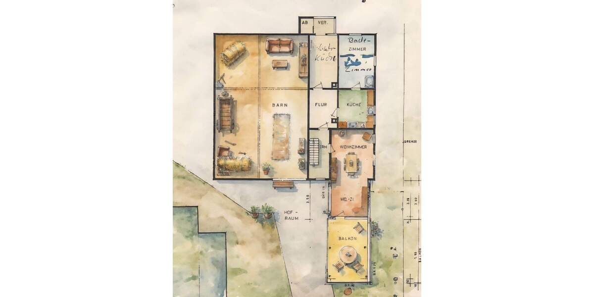 Einfamilienhaus Frickenhausen / Tischardt Tischardt - 6 Zimmer, 136 m&sup2;, 270.000&euro; | Angebot:25771587