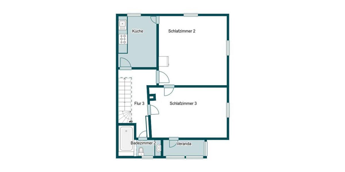 Doppelhaushälfte Stuttgart Weilimdorf - 7 Zimmer, 170 m&sup2;, 485.000&euro; | Angebot:26080889