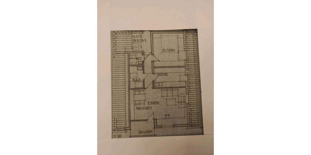 Dachgeschoßwohnung Esslingen am Neckar Pliensauvorstadt - 2 Zimmer, 56 m&sup2;, 750&euro; | Angebot:25982362