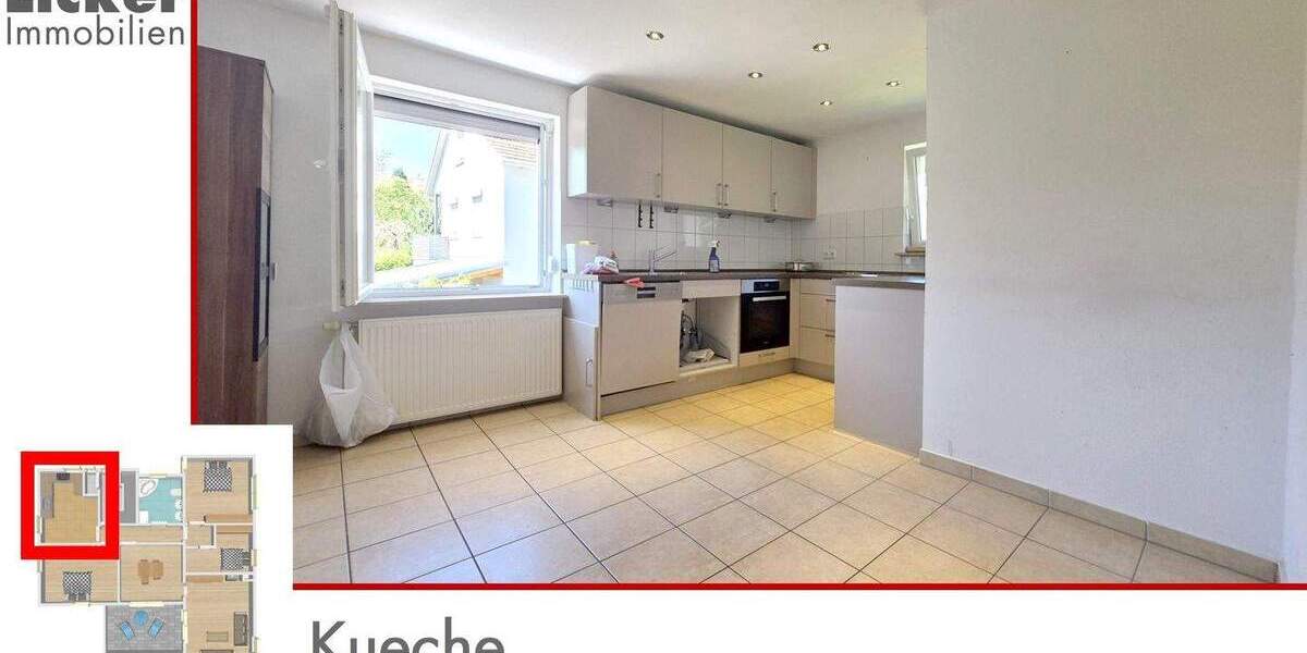 Etagenwohnung Auenwald Unterbrüden - 4 Zimmer, 118 m&sup2;, 297.000&euro; | Angebot:25773324