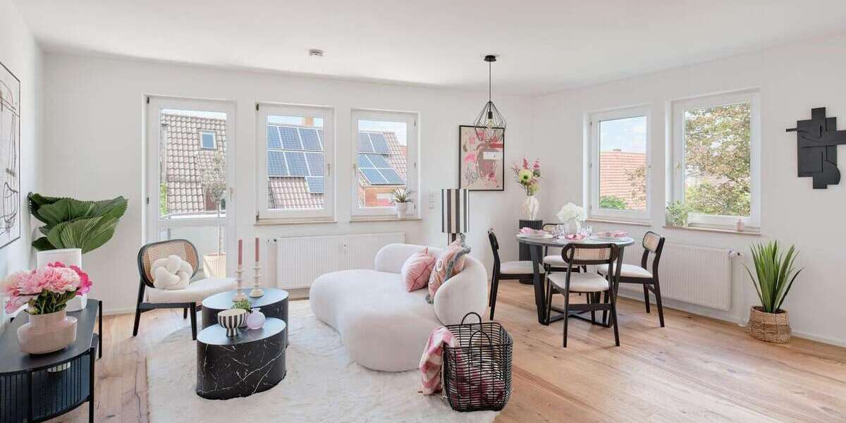 Etagenwohnung Filderstadt Plattenhardt - 2 Zimmer, 60 m&sup2;, 284.000&euro; | Angebot:27087398