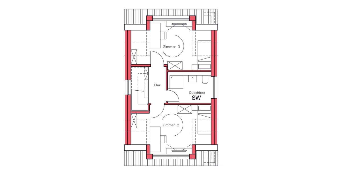 Einfamilienhaus Weissach / Flacht Flacht - 6 Zimmer, 174 m&sup2;, 898.615&euro; | Angebot:25672467