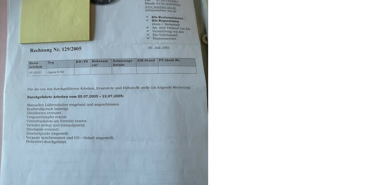 Jaguar E-Type V12 *Klima,Schalter,Topzustand,Traumwagen 149.500 km 64.900 &euro; Schorndorf 73614
