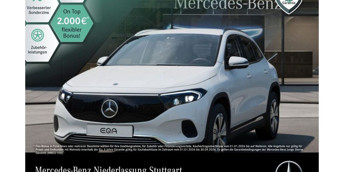 Mercedes-Benz EQA 14.322 km 35.490 &euro; Stuttgart 70469