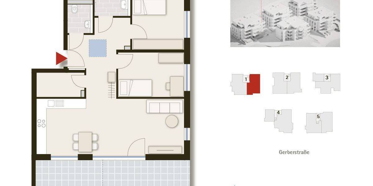Etagenwohnung Winnenden - 3 Zimmer, 89 m&sup2;, 635.000&euro; | Angebot:25929850