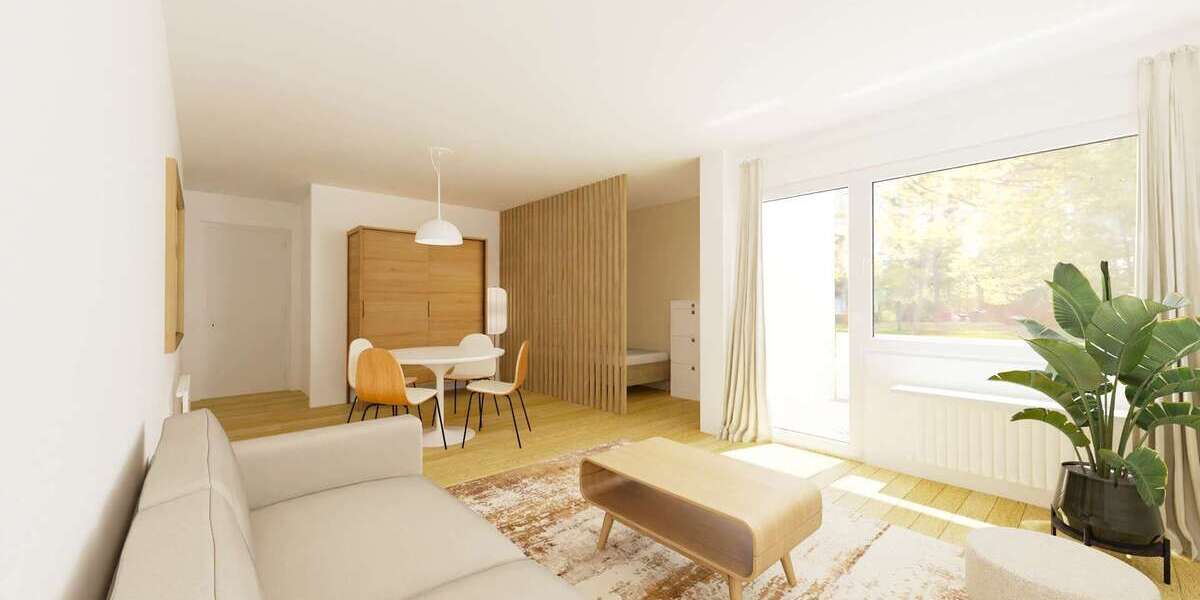 Etagenwohnung Stuttgart Bad Cannstatt - 1 Zimmer, 36 m&sup2;, 169.000&euro; | Angebot:23830689