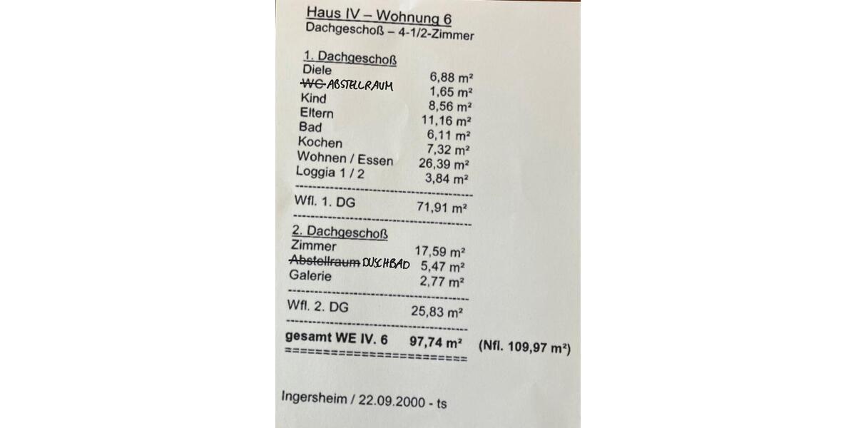 Maisonettenwohnung Schwieberdingen - 4.5 Zimmer, 100 m&sup2;, 560.000&euro; | Angebot:25591277