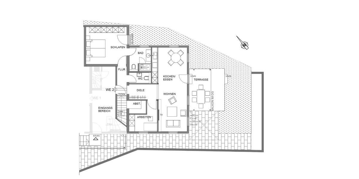 Erdgeschoßwohnung Schwieberdingen - 2 Zimmer, 81 m&sup2;, 1.290&euro; | Angebot:27539425