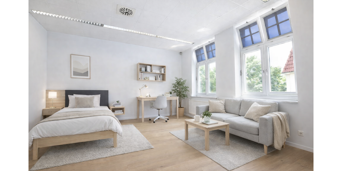 Etagenwohnung Ludwigsburg - 1 Zimmer, 52 m&sup2;, 590&euro; | Angebot:24879787