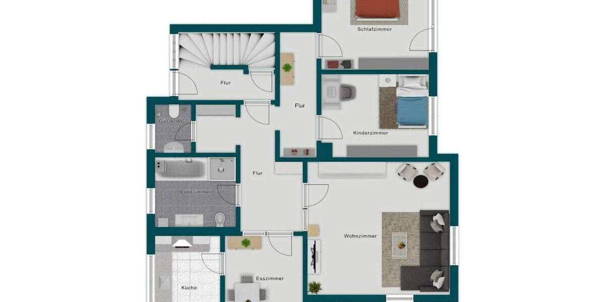 Mehrfamilienhaus, Wohnhaus Löchgau - 6 Zimmer, 198 m&sup2;, 565.000&euro; | Angebot:25898322