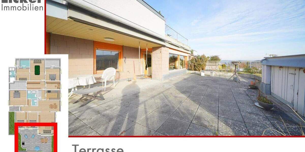 Terrassenwohnung Winnenden Schelmenholz - 7 Zimmer, 208 m&sup2;, 449.000&euro; | Angebot:25732769