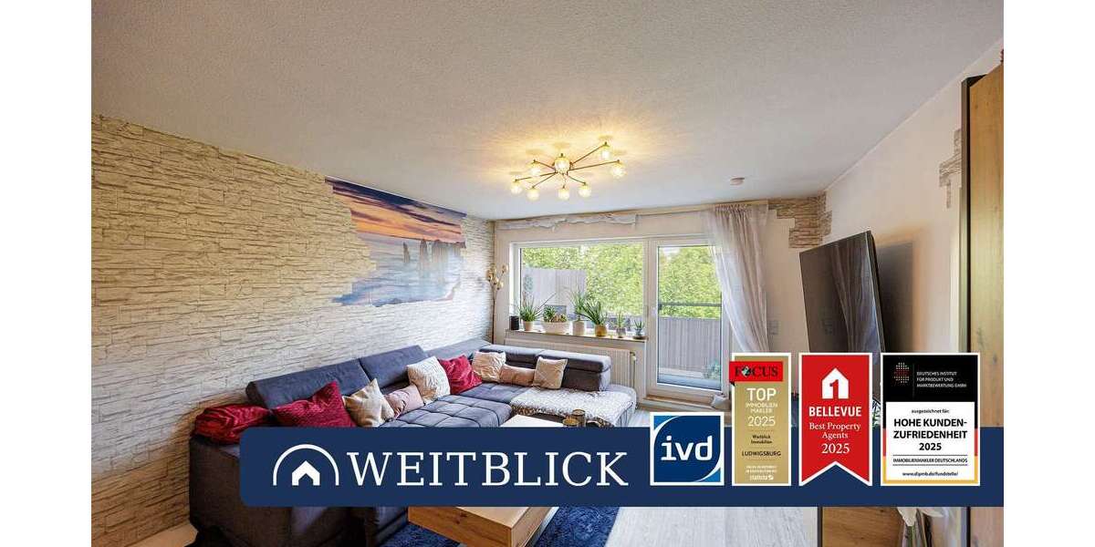 Etagenwohnung Tamm - 2.5 Zimmer, 57 m&sup2;, 205.000&euro; | Angebot:24571211