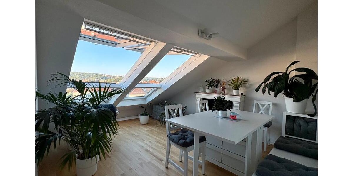 Dachgeschoßwohnung Stuttgart Stuttgart-West - 3 Zimmer, 72 m&sup2;, 579.000&euro; | Angebot:25611761