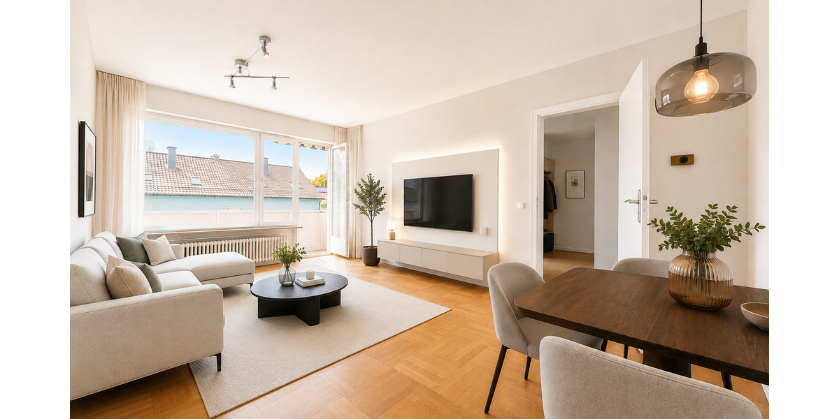 Etagenwohnung Ludwigsburg - 3 Zimmer, 71 m&sup2;, 210.000&euro; | Angebot:27042892