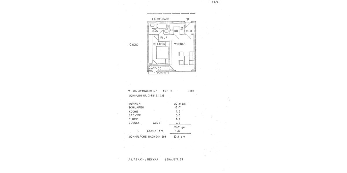 Provisionsfrei* Helle kernsanierte 2-Zimmer-Wohnung, Westbalkon, EBK, ruhige Lage - 2- Altbach | Angebot:26498459