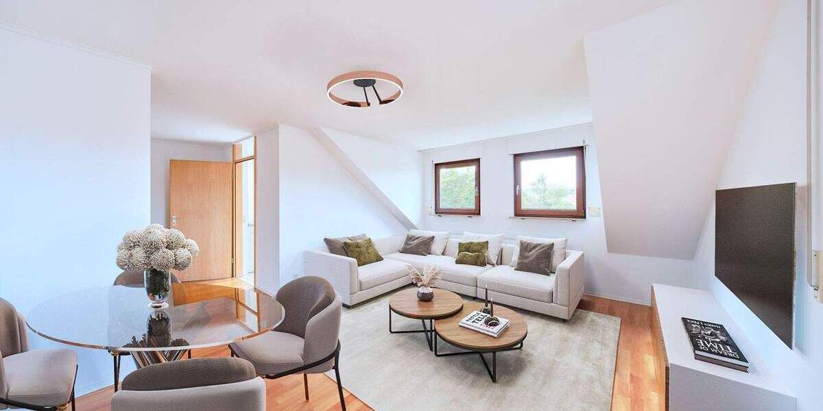 Etagenwohnung Waiblingen Neustadt - 2 Zimmer, 60 m&sup2;, 249.000&euro; | Angebot:25696189