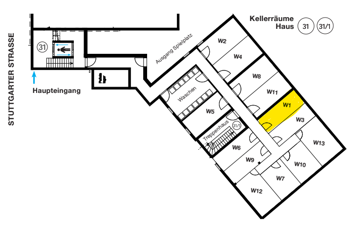Etagenwohnung Filderstadt - 3 Zimmer, 82 m&sup2;, 400.000&euro; | Angebot:27070251