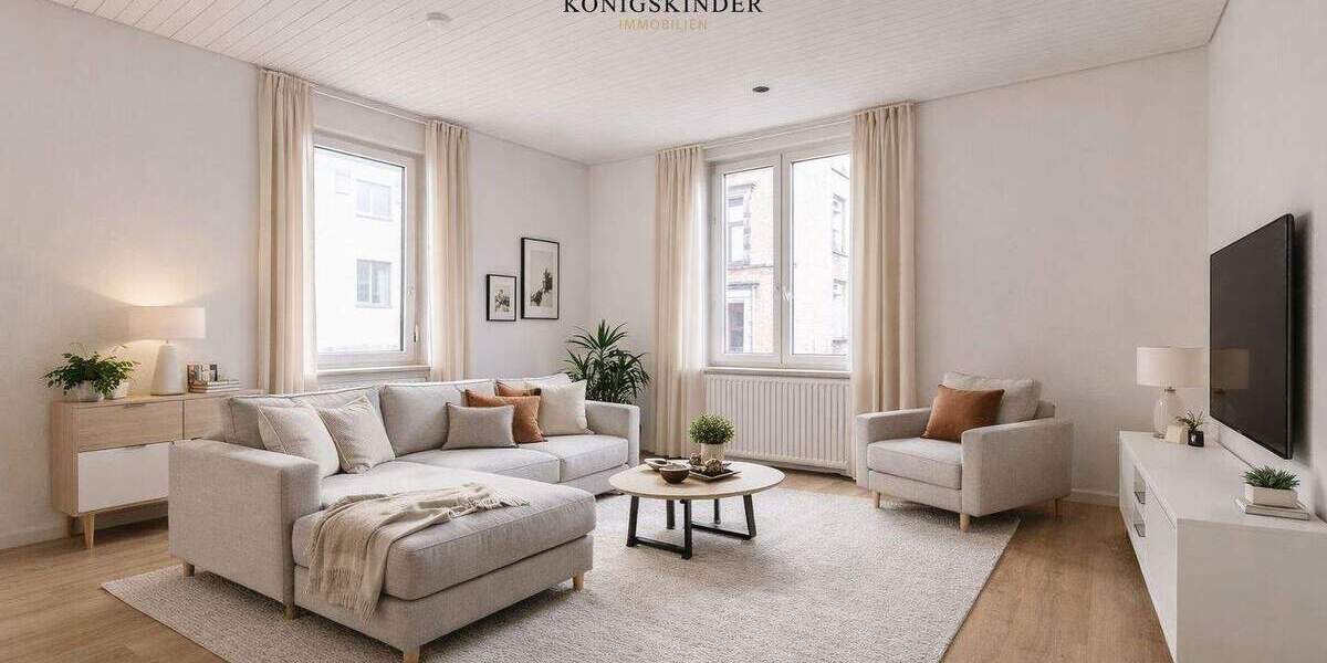 Etagenwohnung Stuttgart Mitte - 4 Zimmer, 129 m&sup2;, 560.000&euro; | Angebot:25732764