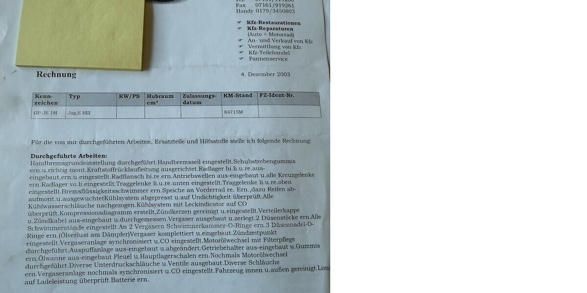 Jaguar E-Type V12 *Klima,Schalter,Topzustand,Traumwagen 149.500 km 64.900 &euro; Schorndorf 73614