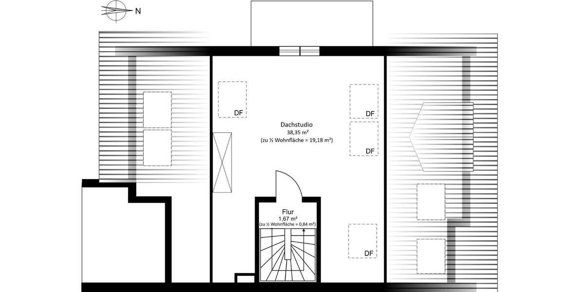 Etagenwohnung Steinheim an der Murr - 3 Zimmer, 33 m&sup2;, 1.033&euro; | Angebot:25935093