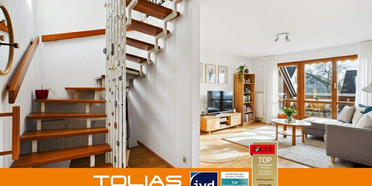 Etagenwohnung Stuttgart Plieningen - 2 Zimmer, 44 m&sup2;, 207.000&euro; | Angebot:25671746