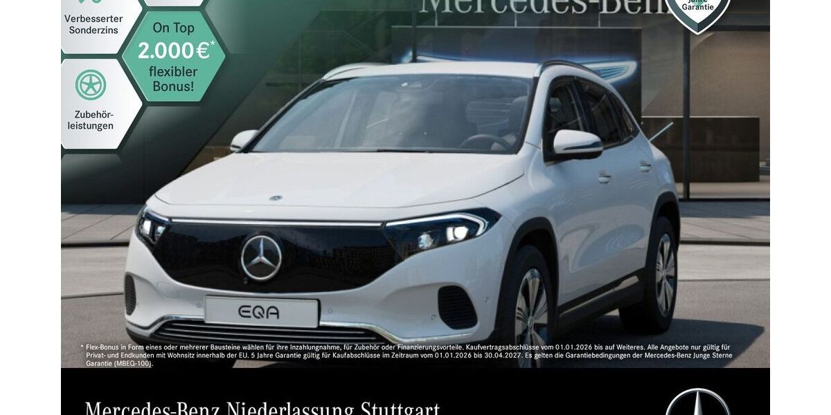 Mercedes-Benz EQA 4.667 km 39.890 &euro; Stuttgart 70469