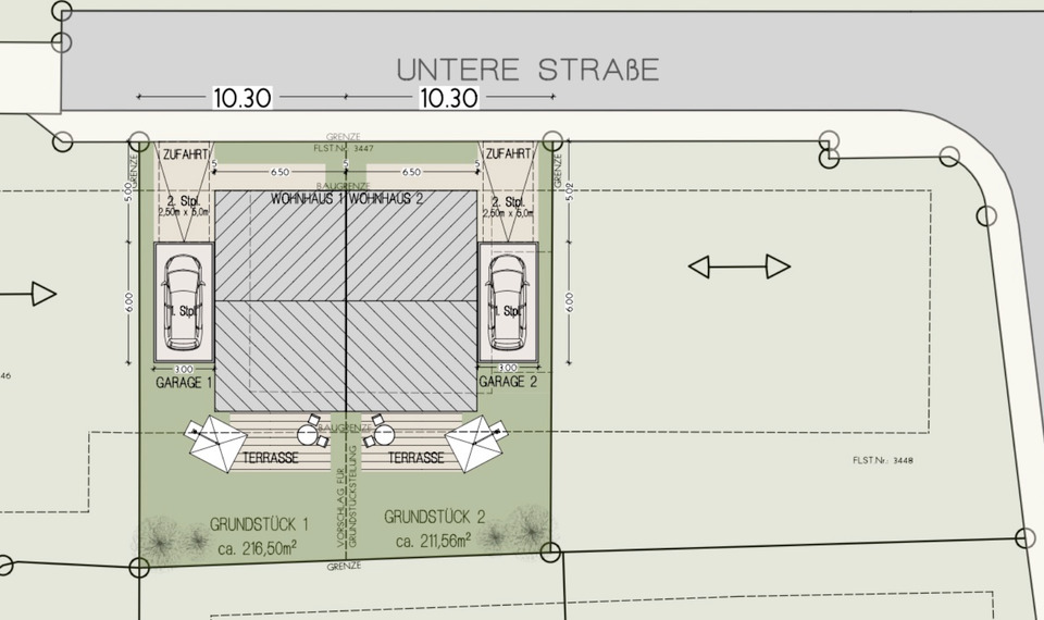 Doppelhaushälfte Frickenhausen - 4 Zimmer, 127 m&sup2;, 1.940&euro; | Angebot:25920769
