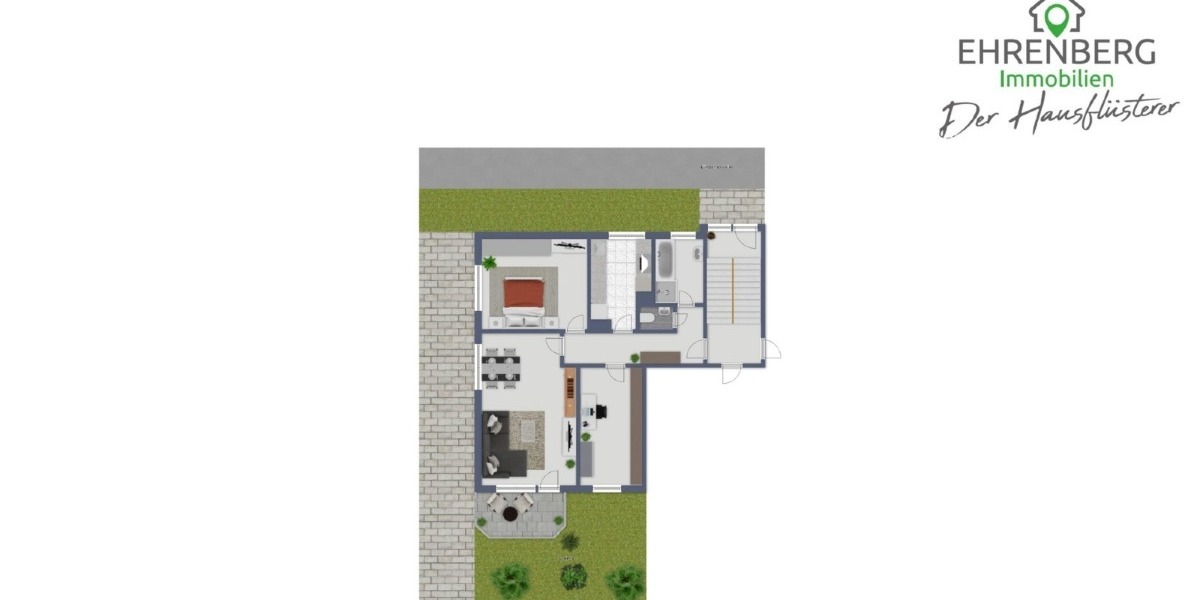Ansprechendes Anlageobjekt mit traumhaftem Garten - Terrassenwohnung Oberriexingen | Angebot:26193298