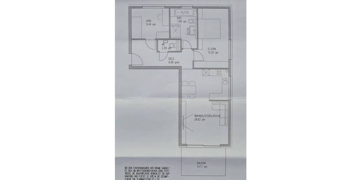 Etagenwohnung Sersheim - 3 Zimmer, 77 m&sup2;, 399.000&euro; | Angebot:25939098