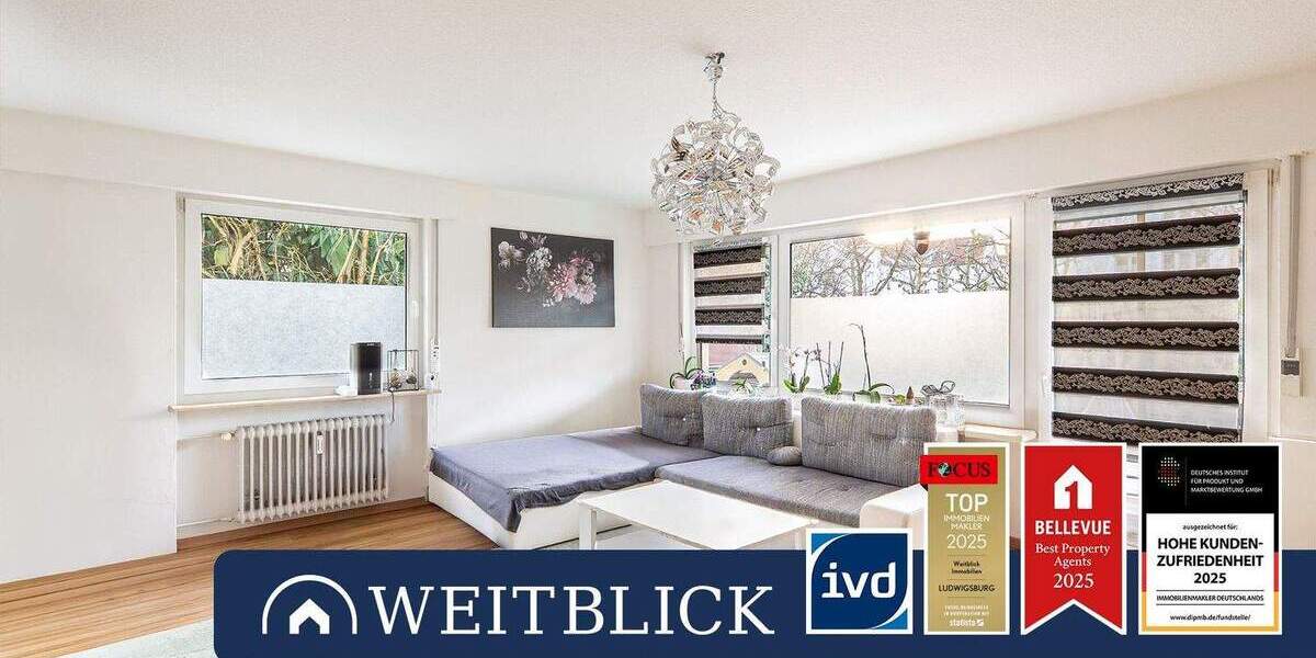 Etagenwohnung Fellbach Schmiden - 3 Zimmer, 93 m&sup2;, 325.000&euro; | Angebot:25698016