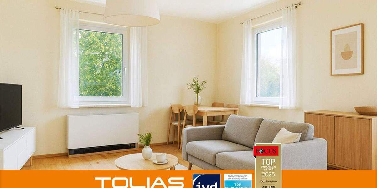 Etagenwohnung Stuttgart Möhringen - 3 Zimmer, 47 m&sup2;, 250.000&euro; | Angebot:25770410