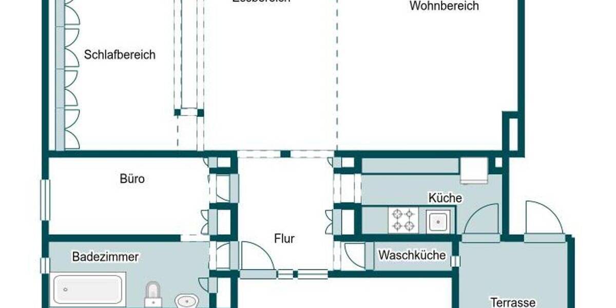 Einfamilienhaus Stuttgart Mitte - 2 Zimmer, 499.000&euro; | Angebot:25718935