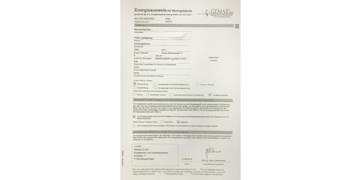 Hochparterre Ludwigsburg Hoheneck - 2 Zimmer, 58 m&sup2;, 240.000&euro; | Angebot:25902284