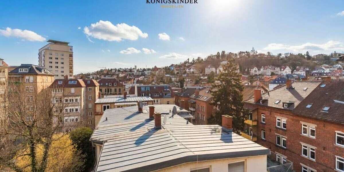 Etagenwohnung Stuttgart Stuttgart-Mitte - 3 Zimmer, 82 m&sup2;, 399.000&euro; | Angebot:26038355