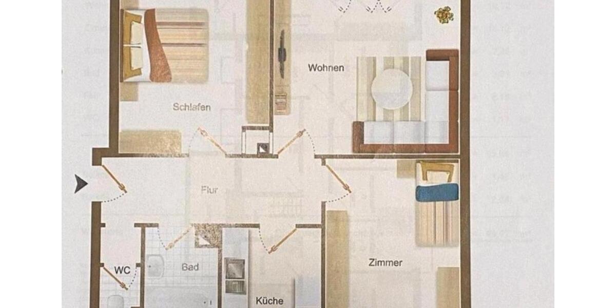 Etagenwohnung Korntal-Münchingen Münchingen - 3 Zimmer, 72 m&sup2;, 1.460&euro; | Angebot:25922237