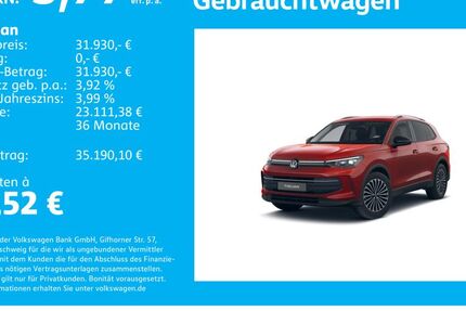 VW Tiguan 25.829 km 31.430 &euro; Stuttgart-Feuerbach 70469