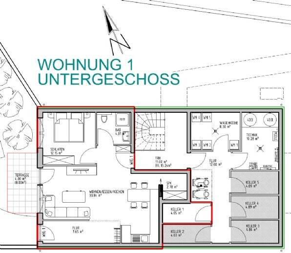 Etagenwohnung Murrhardt / Fornsbach Fornsbach - 2 Zimmer, 65 m&sup2;, 287.000&euro; | Angebot:25703319