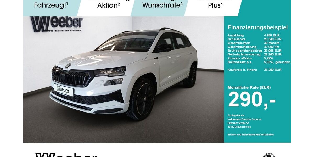 Skoda Karoq 19.151 km 33.249 &euro; Leonberg 71229