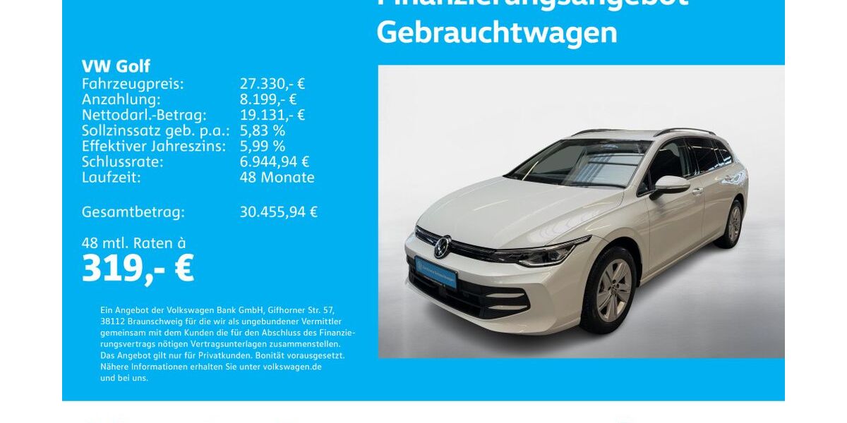 VW Golf 16.605 km 25.330 &euro; Stuttgart-Feuerbach 70469