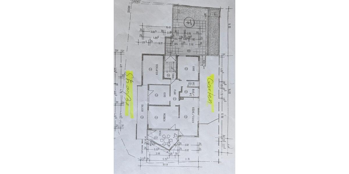 Hochparterre Waiblingen Beinstein - 4.5 Zimmer, 130 m&sup2;, 585.000&euro; | Angebot:26398822