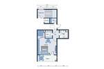 Etagenwohnung Stuttgart / Hoffeld Hoffeld - 1 Zimmer, 47 m&sup2;, 198.000&euro; | Angebot:25726413