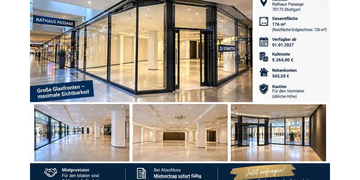 Gewerbeobjekt Stuttgart - 5.264&euro; | Angebot:27717735