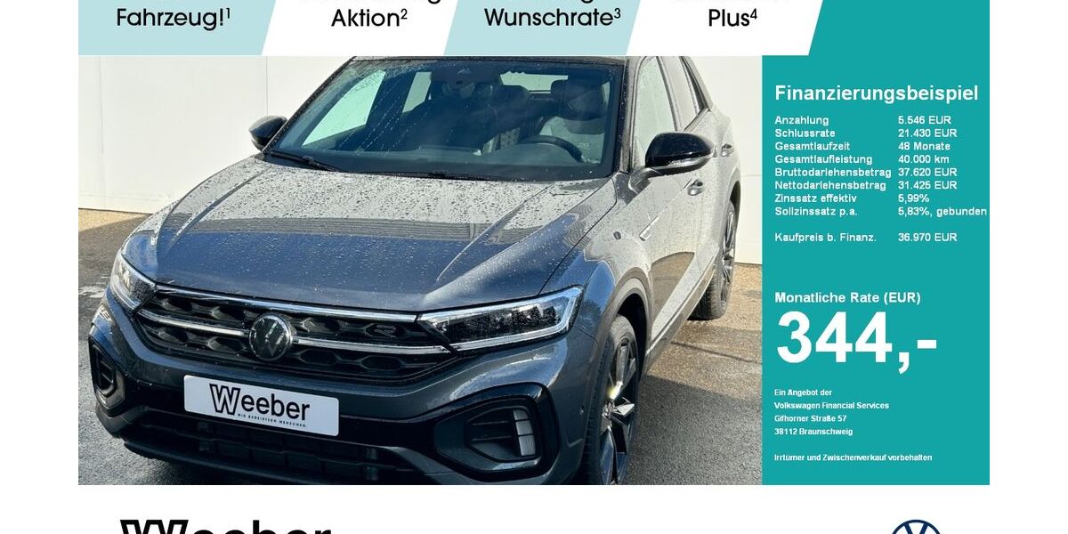 VW T-Roc 2.500 km 36.970 &euro; Leonberg 71229
