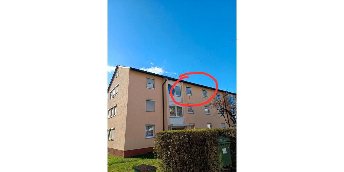 Etagenwohnung Stuttgart Mühlhausen - 3 Zimmer, 59 m&sup2;, 180.000&euro; | Angebot:26073210