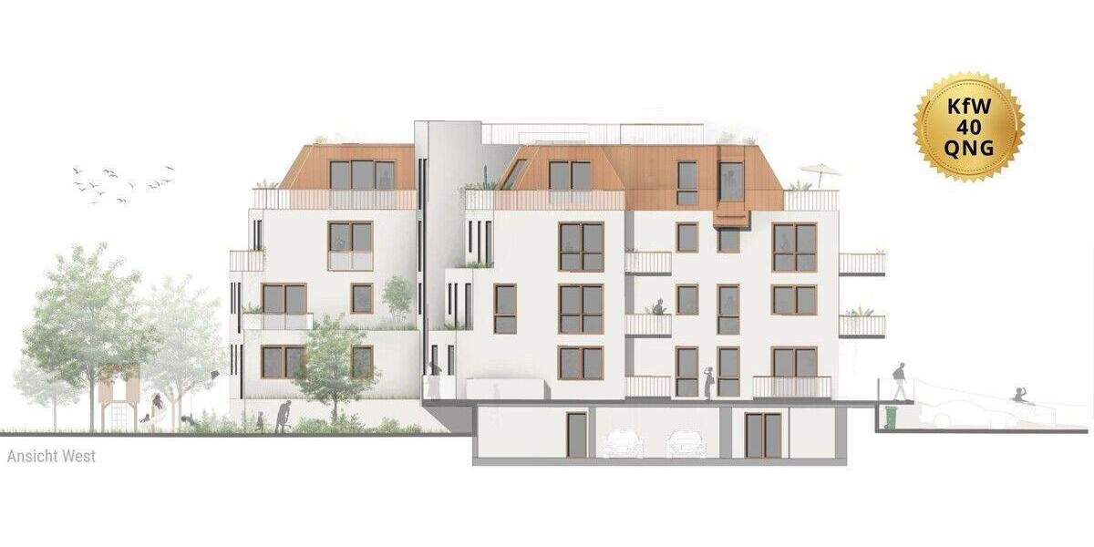 Etagenwohnung Asperg - 3 Zimmer, 63 m&sup2;, 417.900&euro; | Angebot:25738269